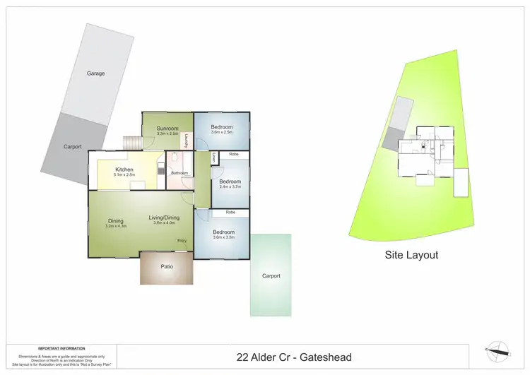 Floorplan of Homely house listing, 22 Alder Crescent, Gateshead NSW 2290