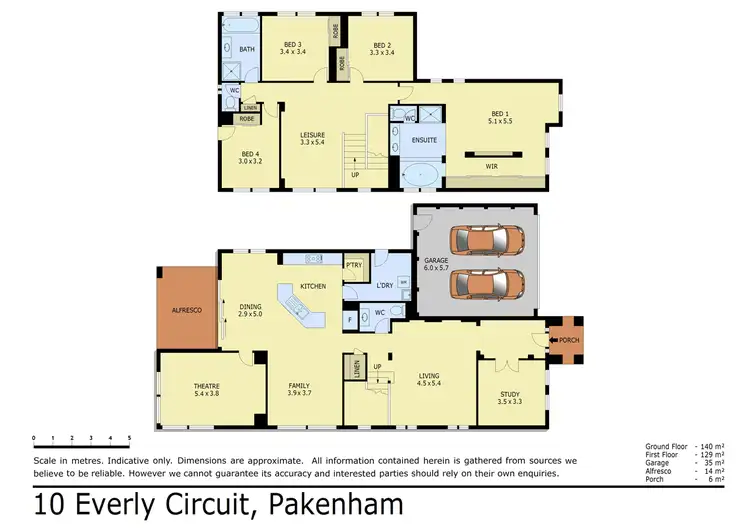 Floorplan of Homely house listing, 10 Everly Circuit, Pakenham VIC 3810