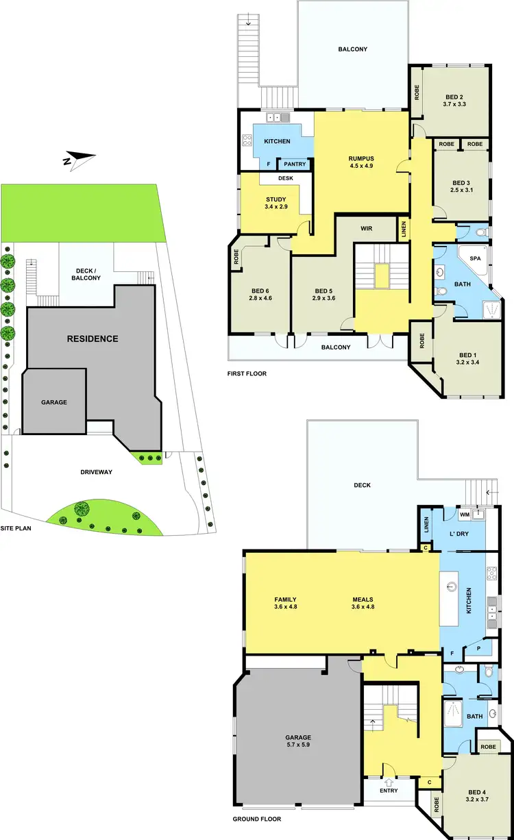Floorplan of Homely house listing, 27 Daniel Solander Drive, Endeavour Hills VIC 3802