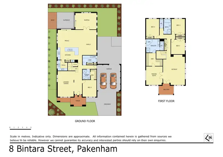 Floorplan of Homely house listing, 8 Bintara Street, Pakenham VIC 3810