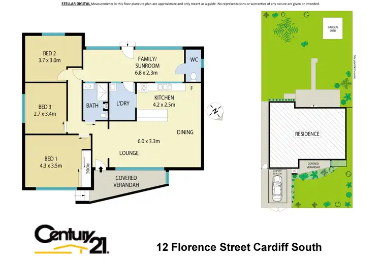 Floorplan of Homely house listing, 12 Florence Street, Cardiff South NSW 2285