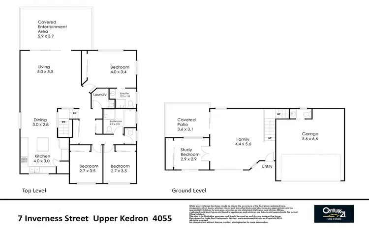 Floorplan of Homely house listing, 7 Inverness Street, Upper Kedron QLD 4055