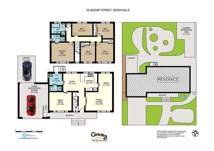 Floorplan of Homely house listing, 52 Mozart Street, Seven Hills NSW 2147