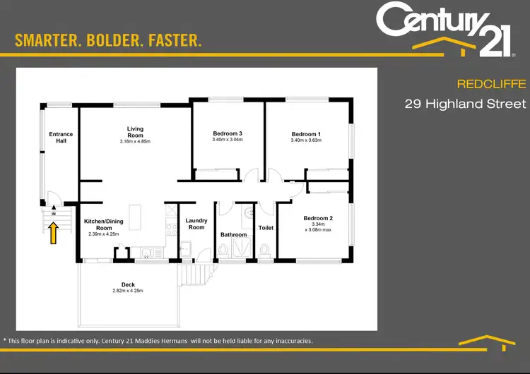 Floorplan of Homely house listing, 29 Highland Street, Redcliffe QLD 4020