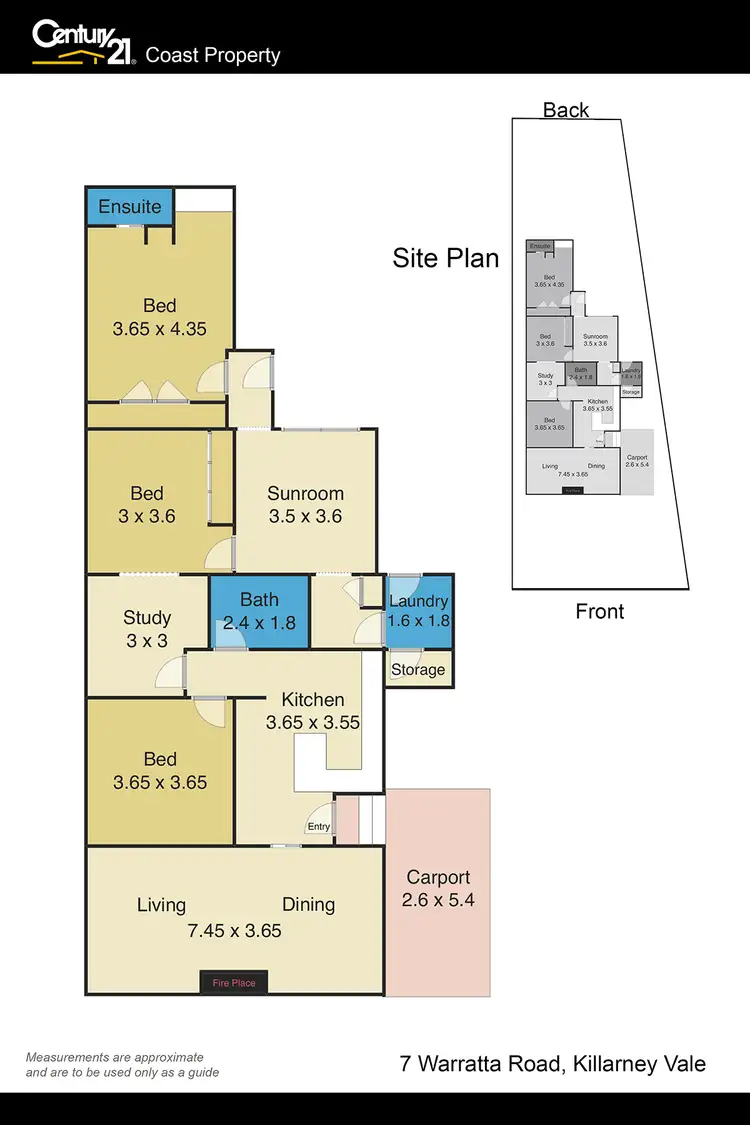 Floorplan of Homely house listing, 7 Warratta Road, Killarney Vale NSW 2261