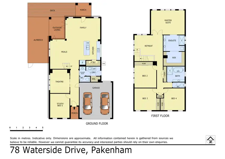 Floorplan of Homely house listing, 78 Waterside Drive, Pakenham VIC 3810