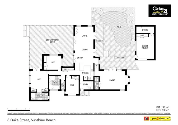Floorplan of Homely house listing, 8 Duke Street, Sunshine Beach QLD 4567