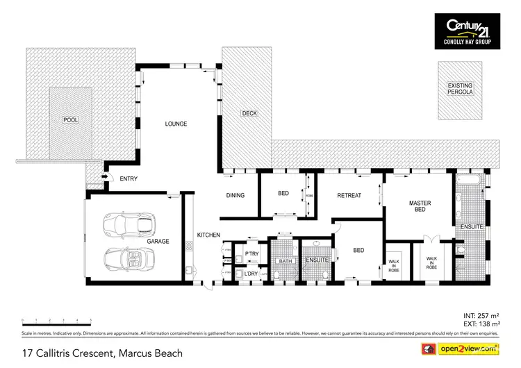 Floorplan of Homely house listing, 17 Callitris Crescent, Marcus Beach QLD 4573