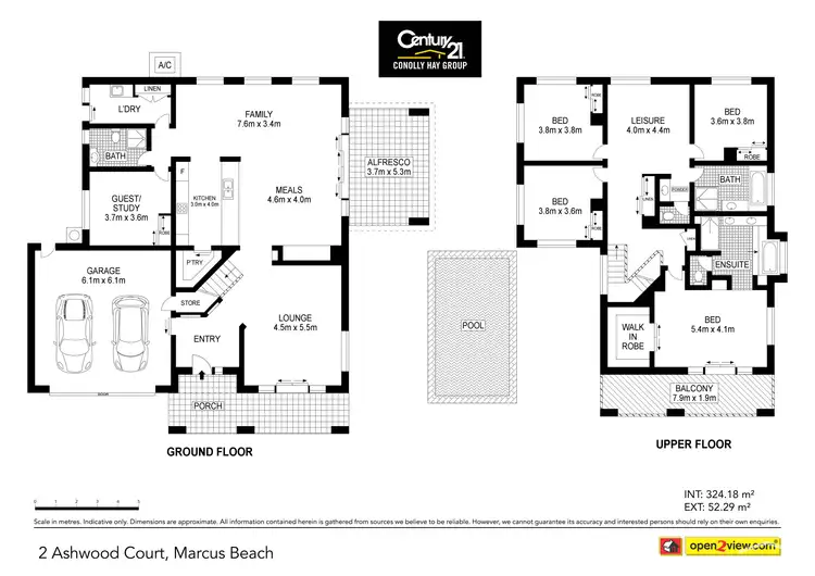 Floorplan of Homely house listing, 2 Ashwood Court, Marcus Beach QLD 4573
