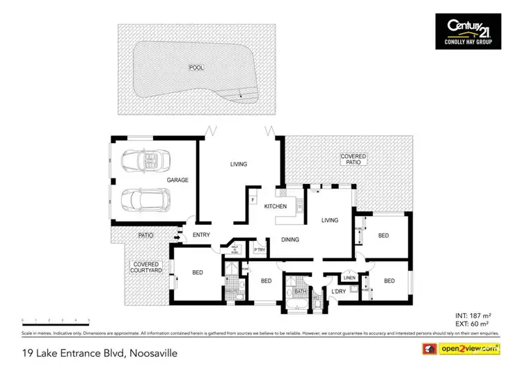 Floorplan of Homely house listing, 19 Lake Entrance Boulevard, Noosaville QLD 4566