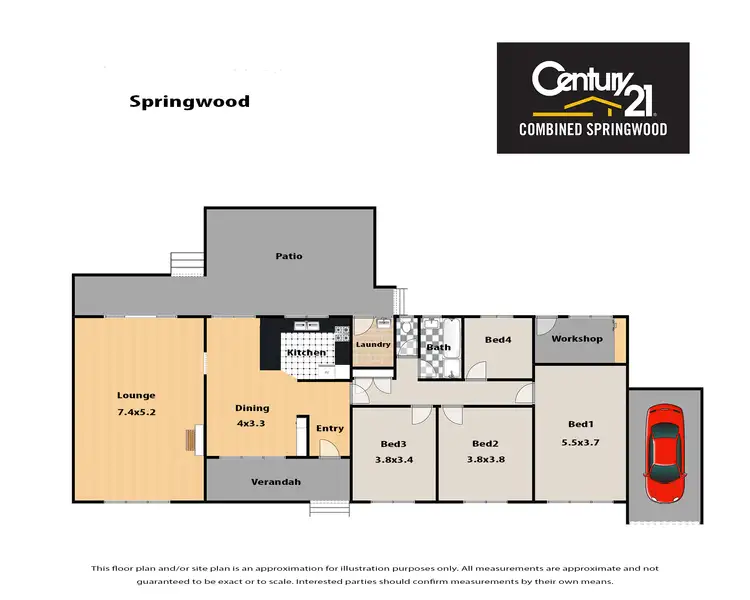 Floorplan of Homely house listing, Address available on request