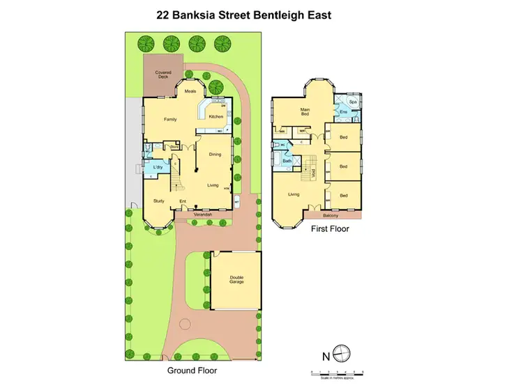 Floorplan of Homely house listing, 22 Banksia Street, Bentleigh East VIC 3165