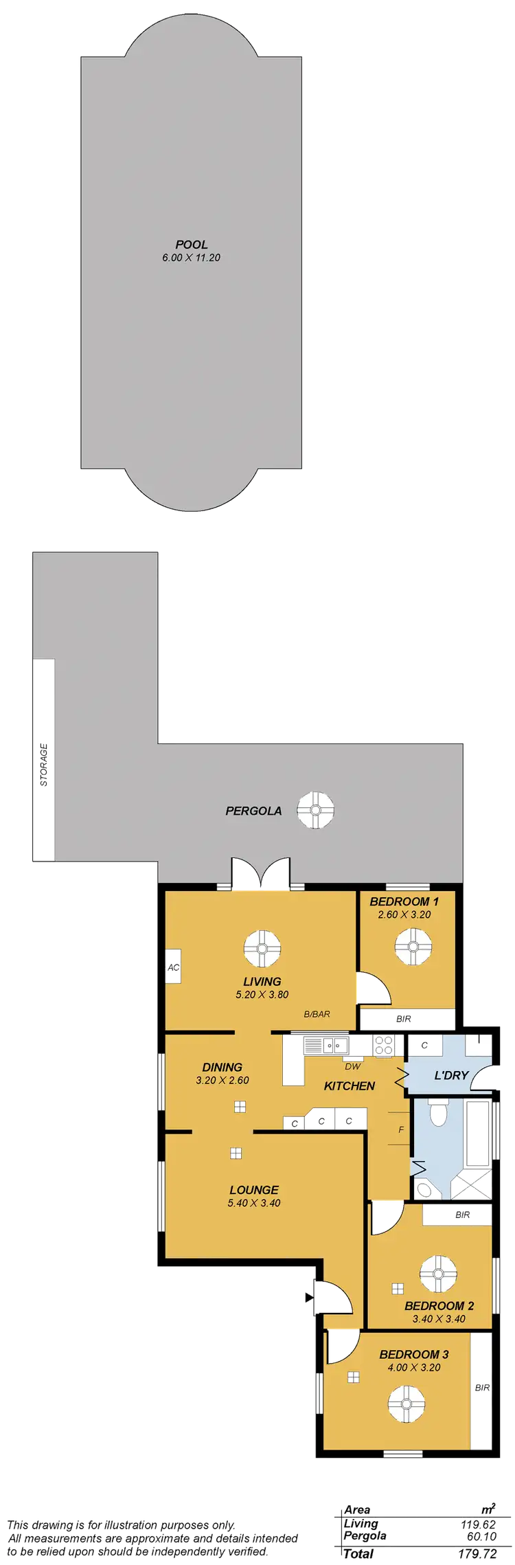 Floorplan of Homely house listing, 26 Balmoral Avenue, North Brighton SA 5048