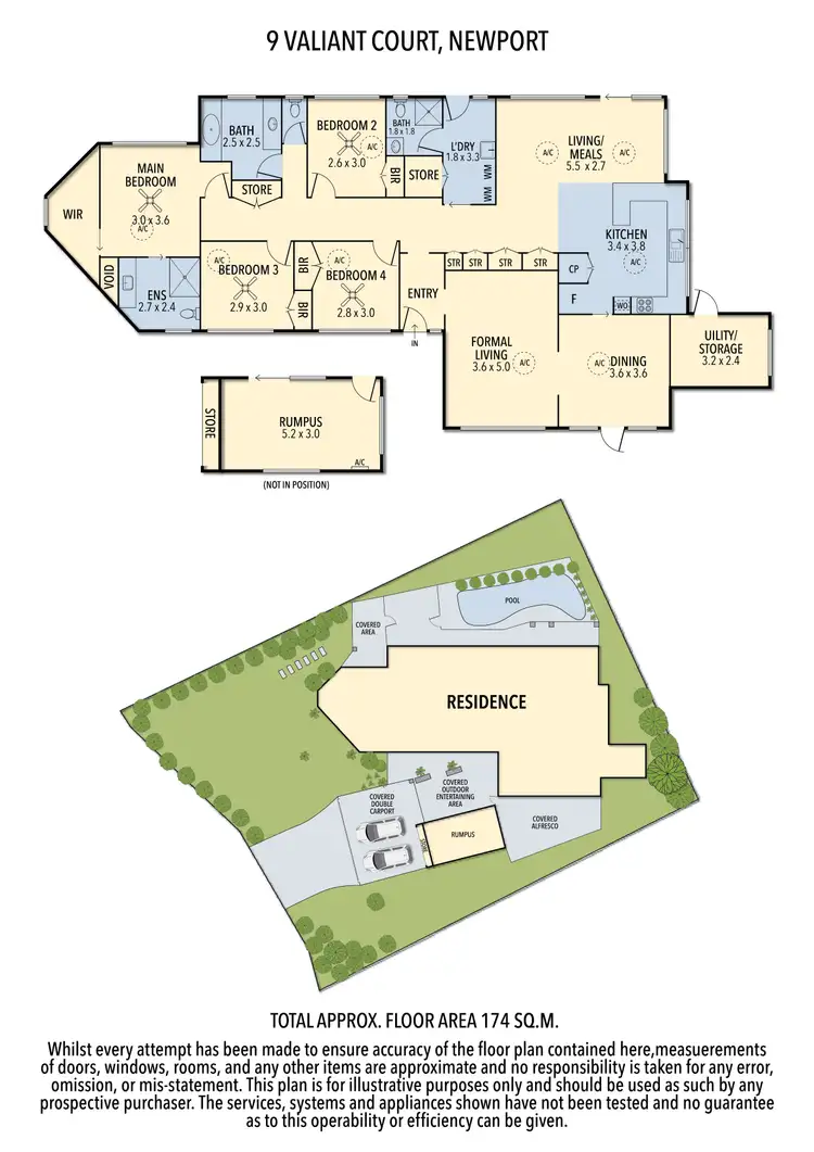 Floorplan of Homely house listing, 9 Valiant Court, Newport QLD 4020