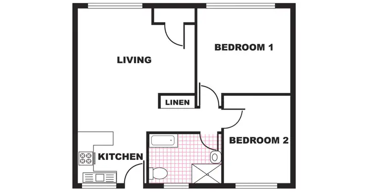 Floorplan of Homely unit listing, 24/49 Leader Street, Goodwood SA 5034