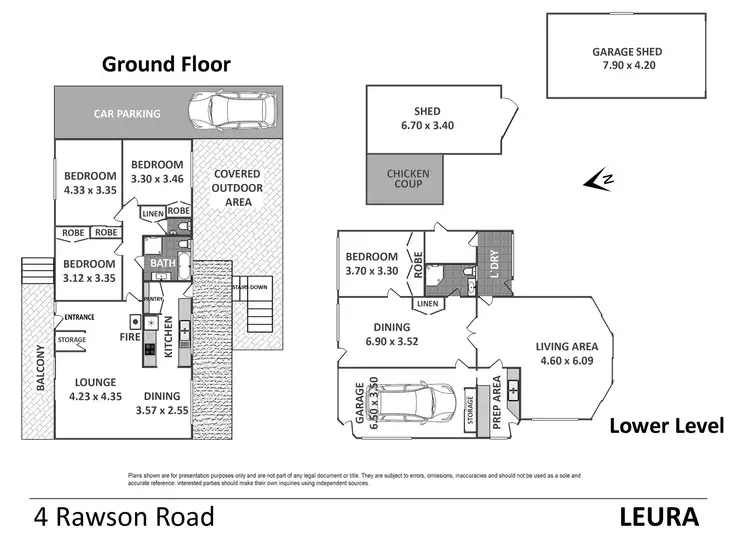 Floorplan of Homely house listing, 4 Rawson Road, Leura NSW 2780