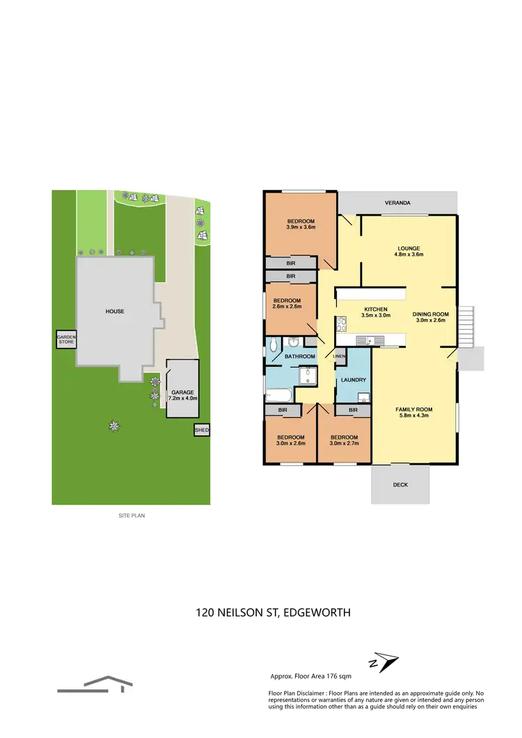 Floorplan of Homely house listing, 120 Neilson Street, Edgeworth NSW 2285
