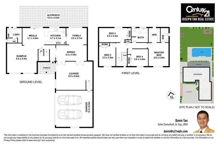 Floorplan of Homely house listing, 14 Toorak Court, Cherrybrook NSW 2126