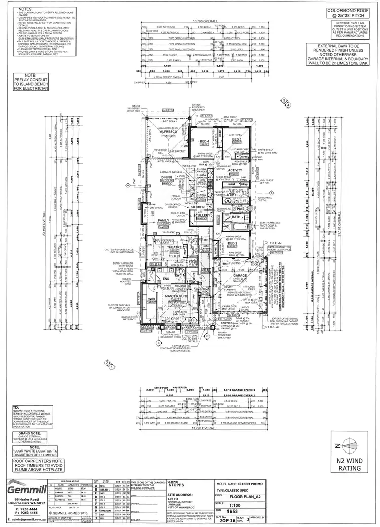 Floorplan of Homely house listing, 32 Goodalli Street, Jindalee WA 6036