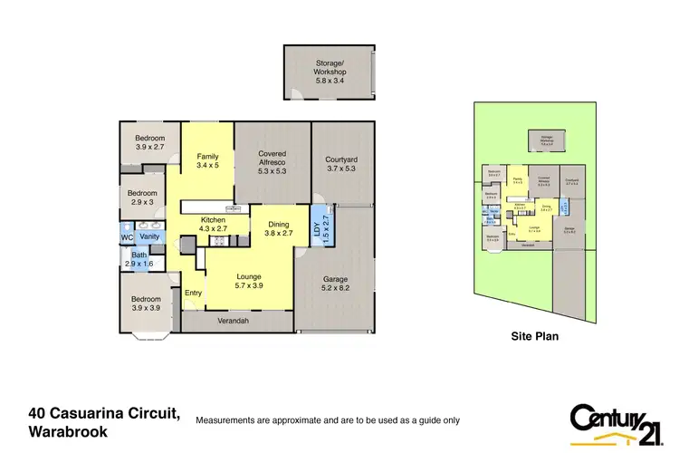 Floorplan of Homely house listing, 40 Casuarina Circuit, Warabrook NSW 2304
