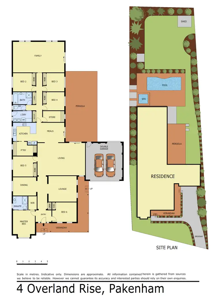 Floorplan of Homely house listing, 4 Overland Rise, Pakenham VIC 3810