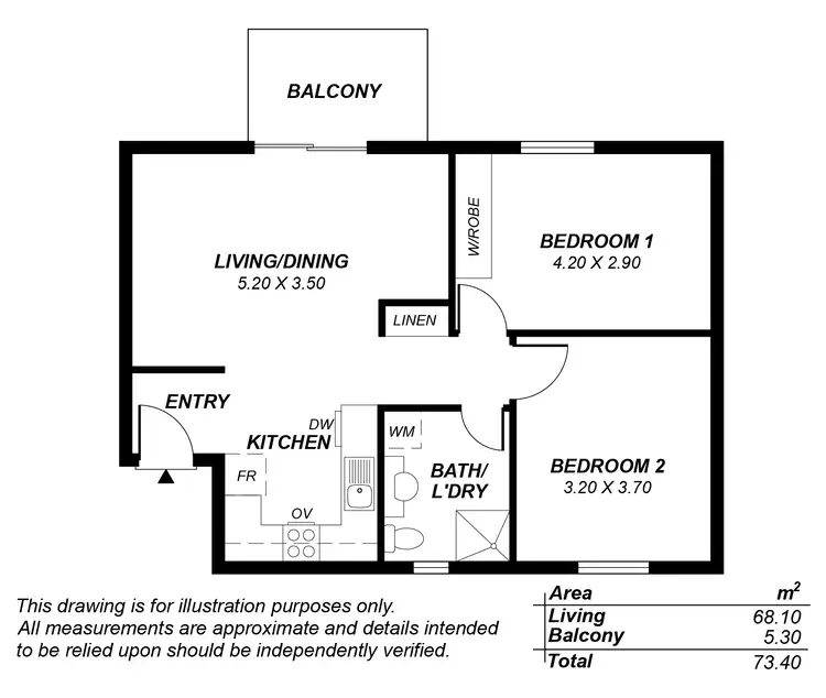 Floorplan of Homely apartment listing, 12/14-16 Hurtle Parade, Mawson Lakes SA 5095