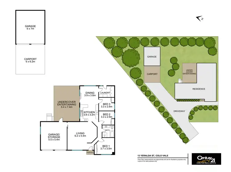 Floorplan of Homely house listing, 13 Yerelda Street, Colo Vale NSW 2575