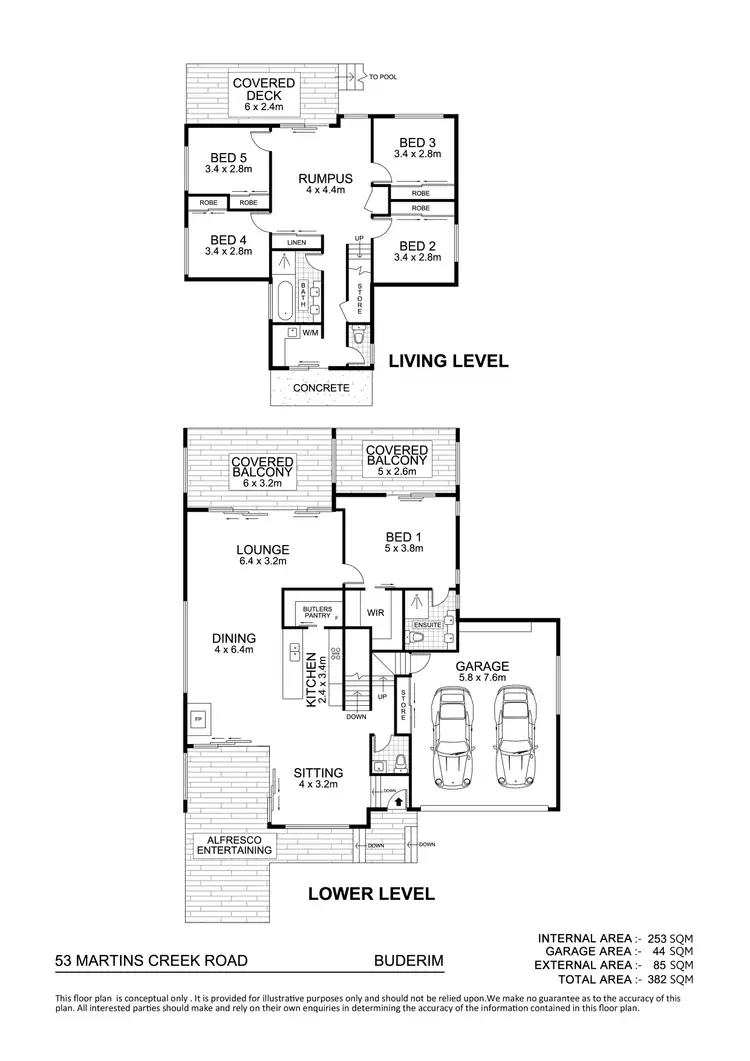 Floorplan of Homely house listing, 53 Martins Creek Road, Buderim QLD 4556