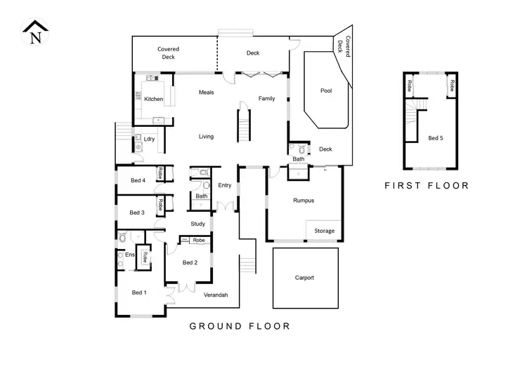Floorplan of Homely house listing, 13 Campbell Street, East Toowoomba QLD 4350
