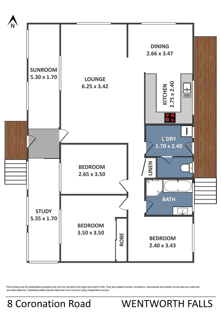 Floorplan of Homely house listing, 8 Coronation Road, Wentworth Falls NSW 2782