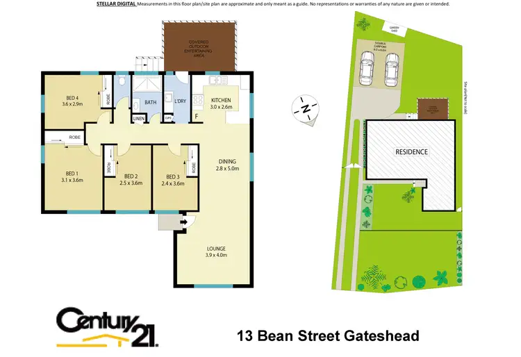 Floorplan of Homely house listing, 13 Bean Street, Gateshead NSW 2290