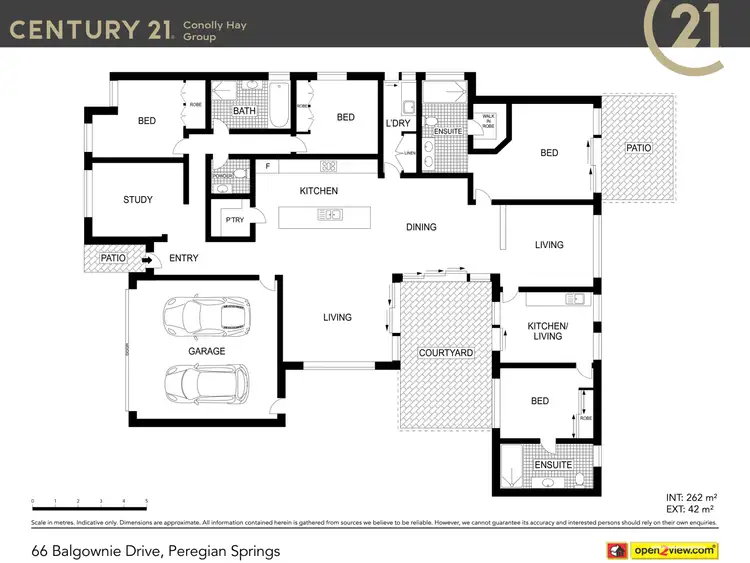 Floorplan of Homely house listing, 66 Balgownie Drive, Peregian Springs QLD 4573