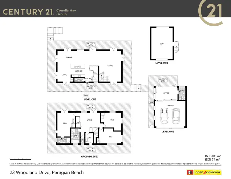 Floorplan of Homely house listing, 23 Woodland Drive, Peregian Beach QLD 4573