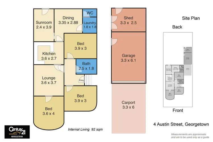 Floorplan of Homely house listing, 4 Austin Street, Georgetown NSW 2298