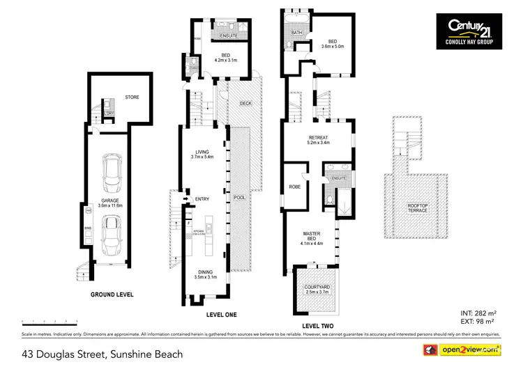 Floorplan of Homely house listing, 43 Douglas Street, Sunshine Beach QLD 4567