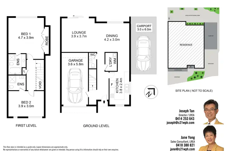 Floorplan of Homely townhouse listing, 23/30-34 Greenoaks Avenue, Cherrybrook NSW 2126