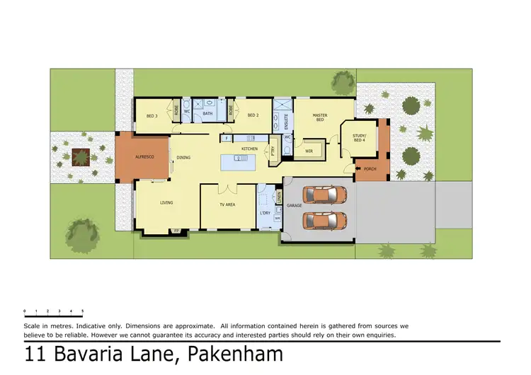 Floorplan of Homely house listing, 11 Bavaria Lane, Pakenham VIC 3810