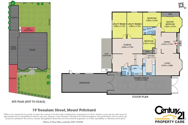 Floorplan of Homely house listing, 19 Tresalam Street, Mount Pritchard NSW 2170