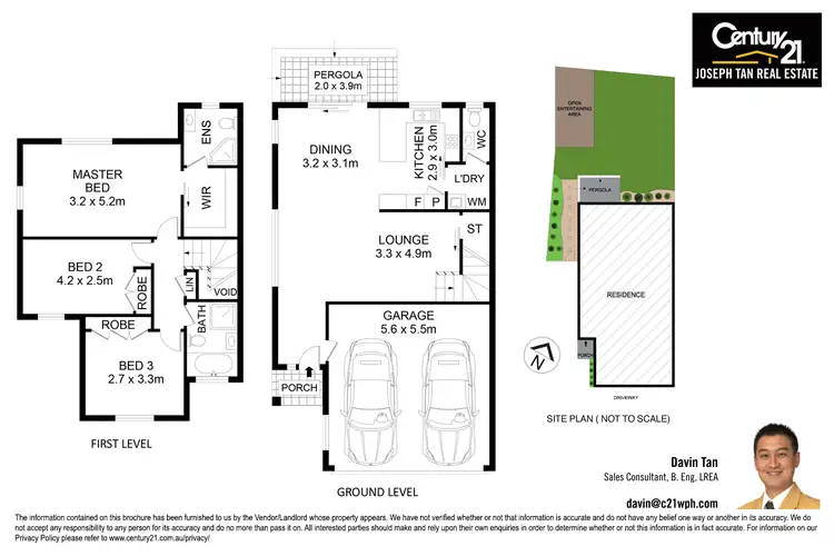 Floorplan of Homely townhouse listing, 1/33 Coonara Avenue, West Pennant Hills NSW 2125