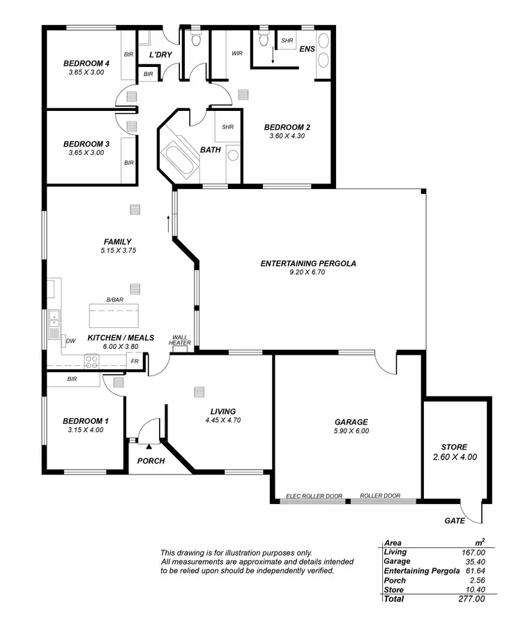 Floorplan of Homely house listing, 22 Paterson Road, Pooraka SA 5095