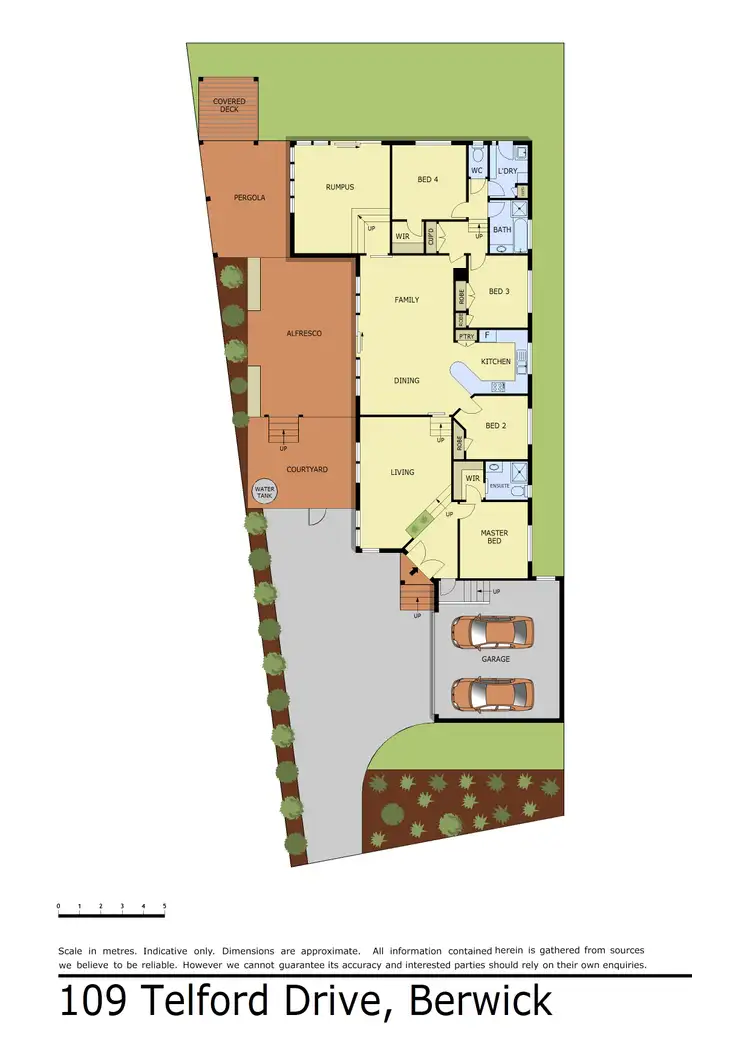 Floorplan of Homely house listing, 109 Telford Drive, Berwick VIC 3806