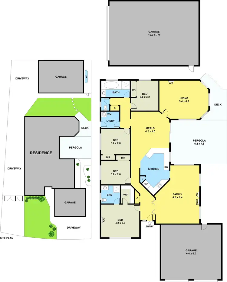 Floorplan of Homely house listing, 47 Sneddon Drive, Narre Warren South VIC 3805