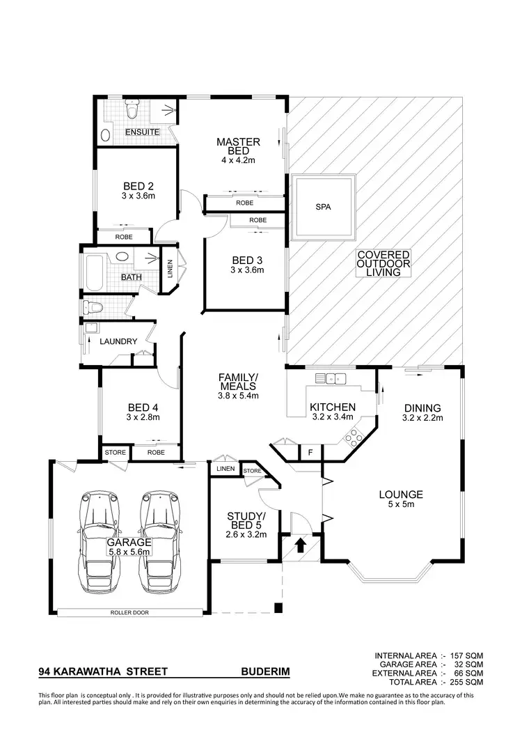 Floorplan of Homely house listing, 94 Karawatha Street, Buderim QLD 4556
