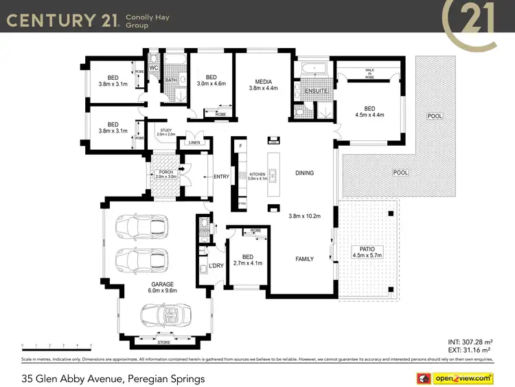 Floorplan of Homely house listing, 35 Glen Abby Avenue, Peregian Springs QLD 4573