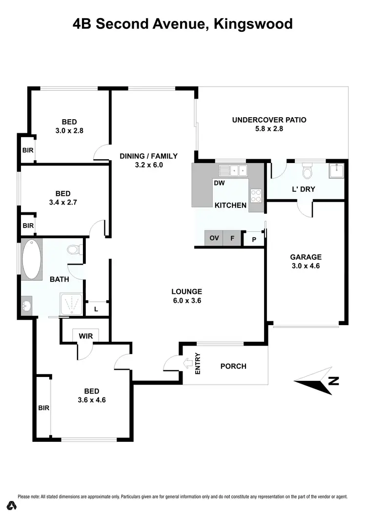 Floorplan of Homely house listing, 4B Second Avenue, Kingswood NSW 2747