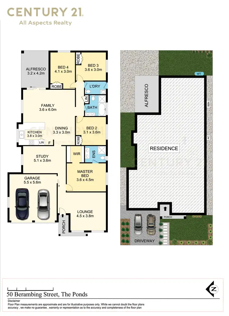Floorplan of Homely house listing, 50 Berambing Street, The Ponds NSW 2769