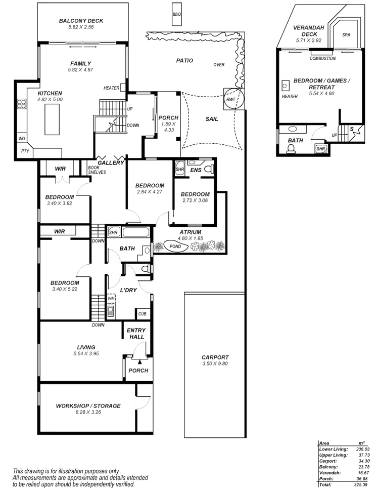 Floorplan of Homely house listing, 20 West Street, Seacliff Park SA 5049