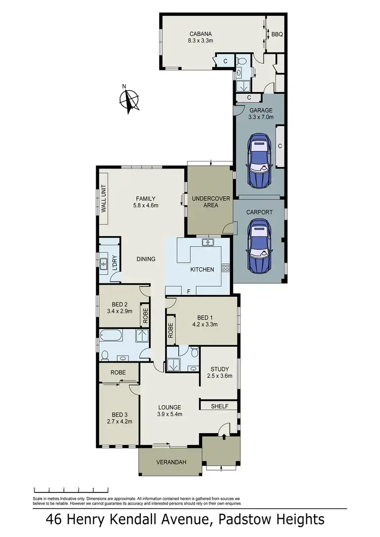 Floorplan of Homely house listing, 46 Henry Kendall Avenue, Padstow Heights NSW 2211
