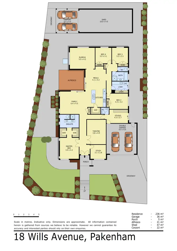 Floorplan of Homely house listing, 18 Wills Avenue, Pakenham VIC 3810