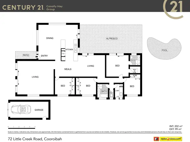 Floorplan of Homely house listing, 72 Little Creek Road, Cooroibah QLD 4565